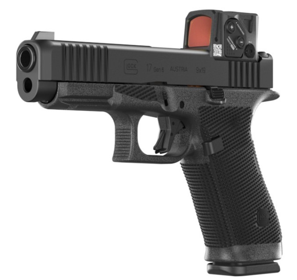 Glock 17 Gen6 avec viseur point rouge monté