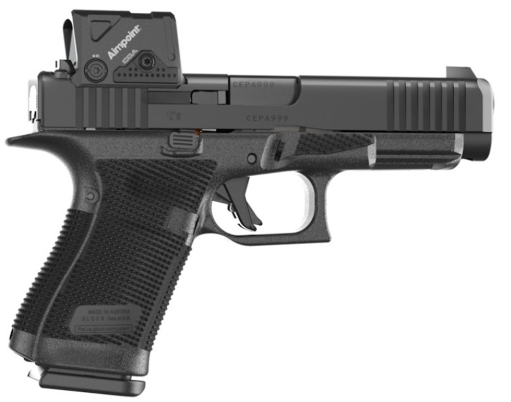 Glock 49 Gen6 mit Aimpoint COA Rotpunktvisierung