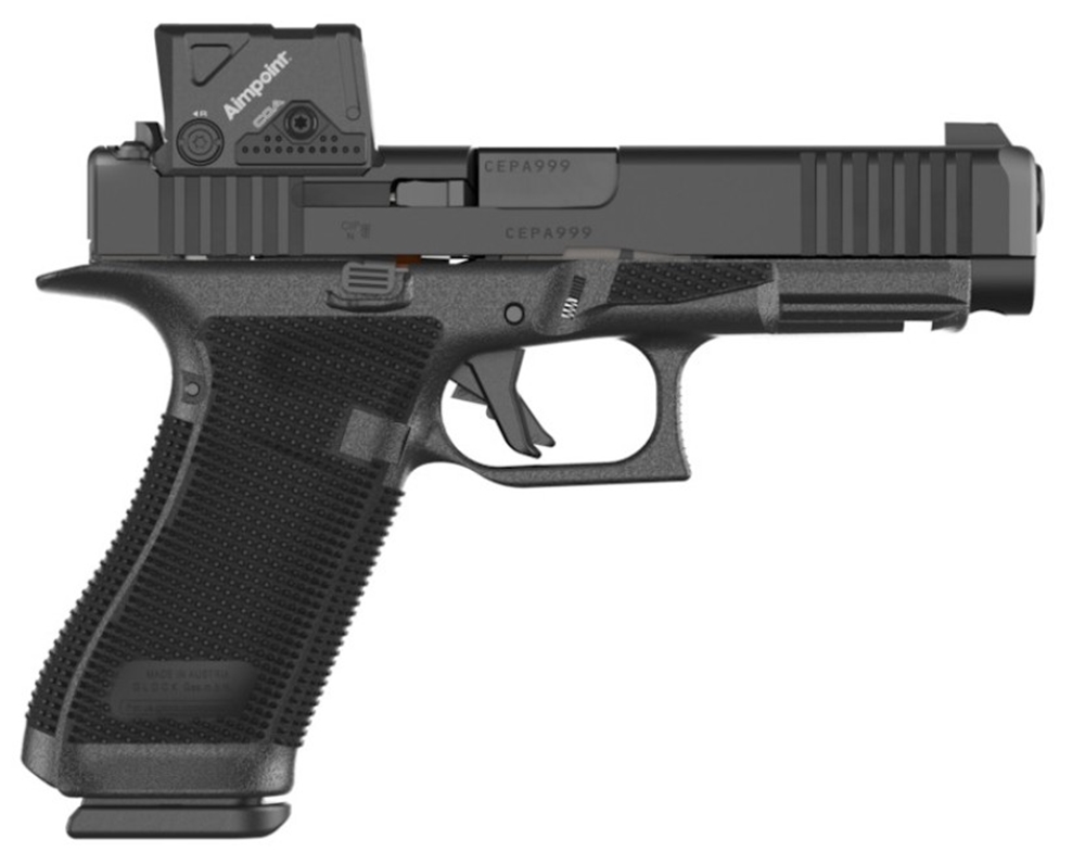 Glock 17 Gen6 mit Aimpoint COA Rotpunktvisierung