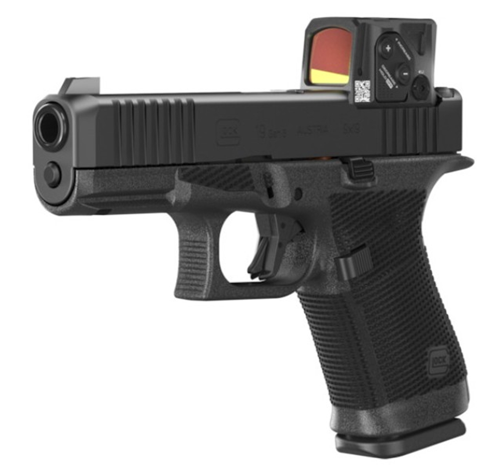 Glock 19 Gen6 mit Aimpoint COA Rotpunktvisierung