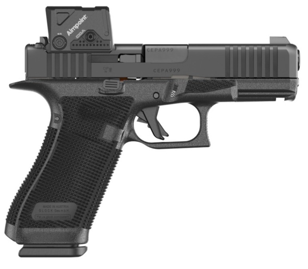 Glock 45 Gen6 avec viseur point rouge monté